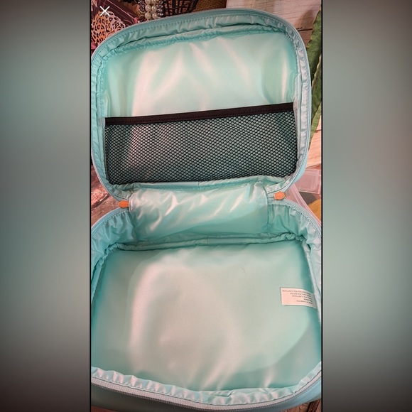 🥶Corkcicle Neoprene Baldwin Box Turquoise Lunchbox - Picture 9 of 14